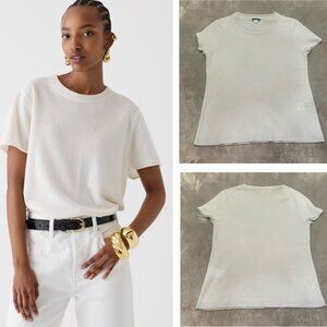 J. Crew Cashmere Relaxed Oversized T-Shirt 21405